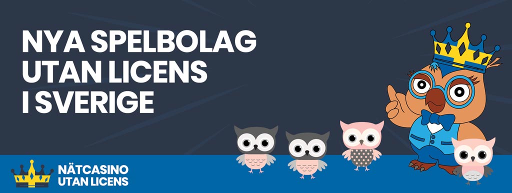 Nya Spelbolag utan svensk licens