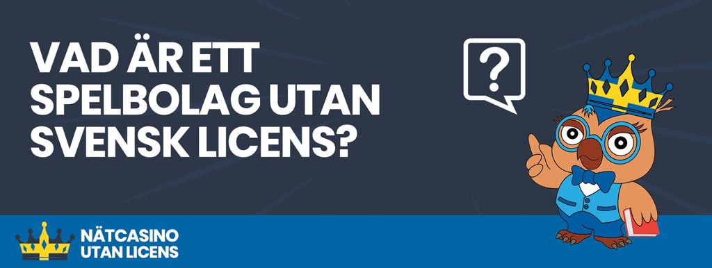 Spelbolag utan svensk licens